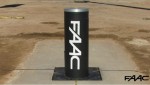 Crash test дорожного блокиратора FAAC J355HA M30-P1