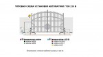 Подземный электромеханический привод FAAC 770N (230 В и 24 В)